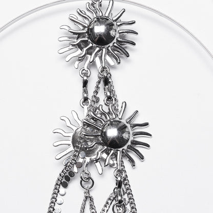 Punk Rave Estrella tiara star charm detail celestial gothic crown jewellery