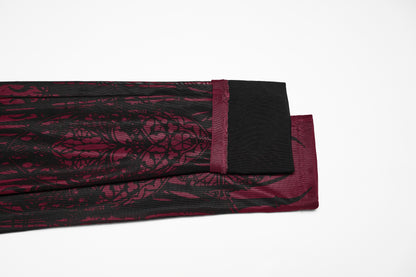 Punk Rave Morella Church Skull Leggings Closeup