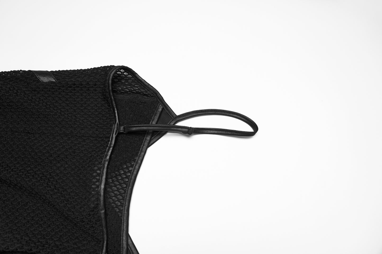 Punk Rave Nyx Goth Industrial Spliced Camisole Straps closeup