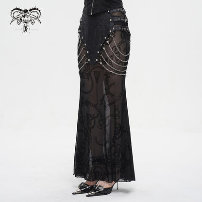 Devil Fashion Qadira Two Piece Skirt - Kate's Clothing