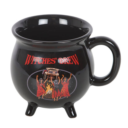 Gothic GIfts Steven Rhodes' Witches' Brew Cauldron Mug