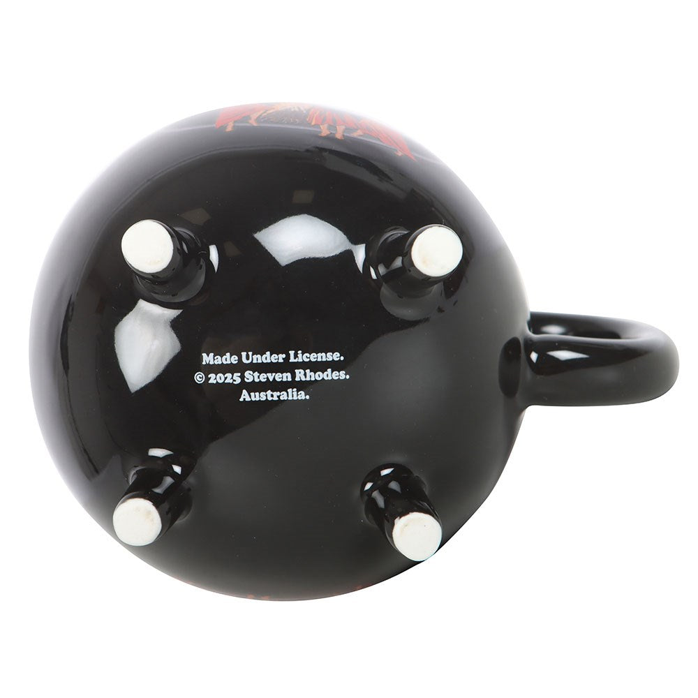 Gothic GIfts Steven Rhodes' Witches' Brew Cauldron Mug