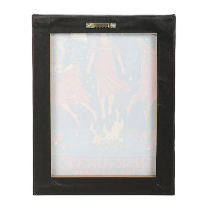Gothic Gifts Steven Rhodes' "Rise Above the Bullsh*t" canvas plaque, 19 x 25 cm