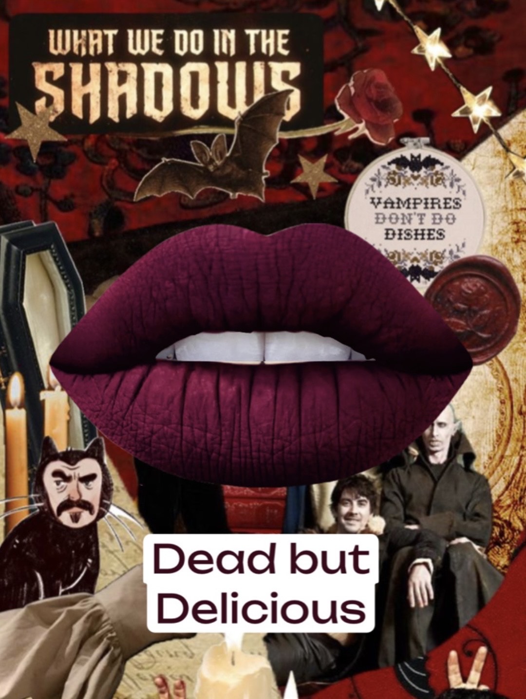 Dead But Delicious lipstick non-transfer long-lasting by Radioactive Unicorn