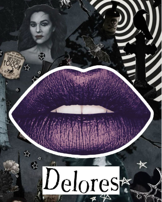 Radioactive Unicorn Delores Metallic Purple Lipstick