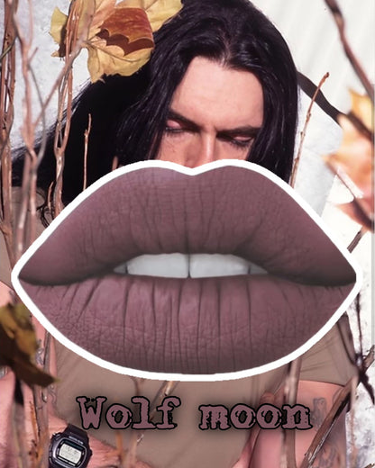 Radioactive Unicorn Wolf Moon matte liquid lipstick vegan vanilla scent