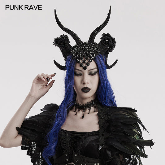 Punk Rave Ravette Horned Headpiece - Kate's Clothing