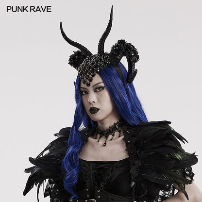 Punk Rave Ravette Horned Headpiece - Kate's Clothing