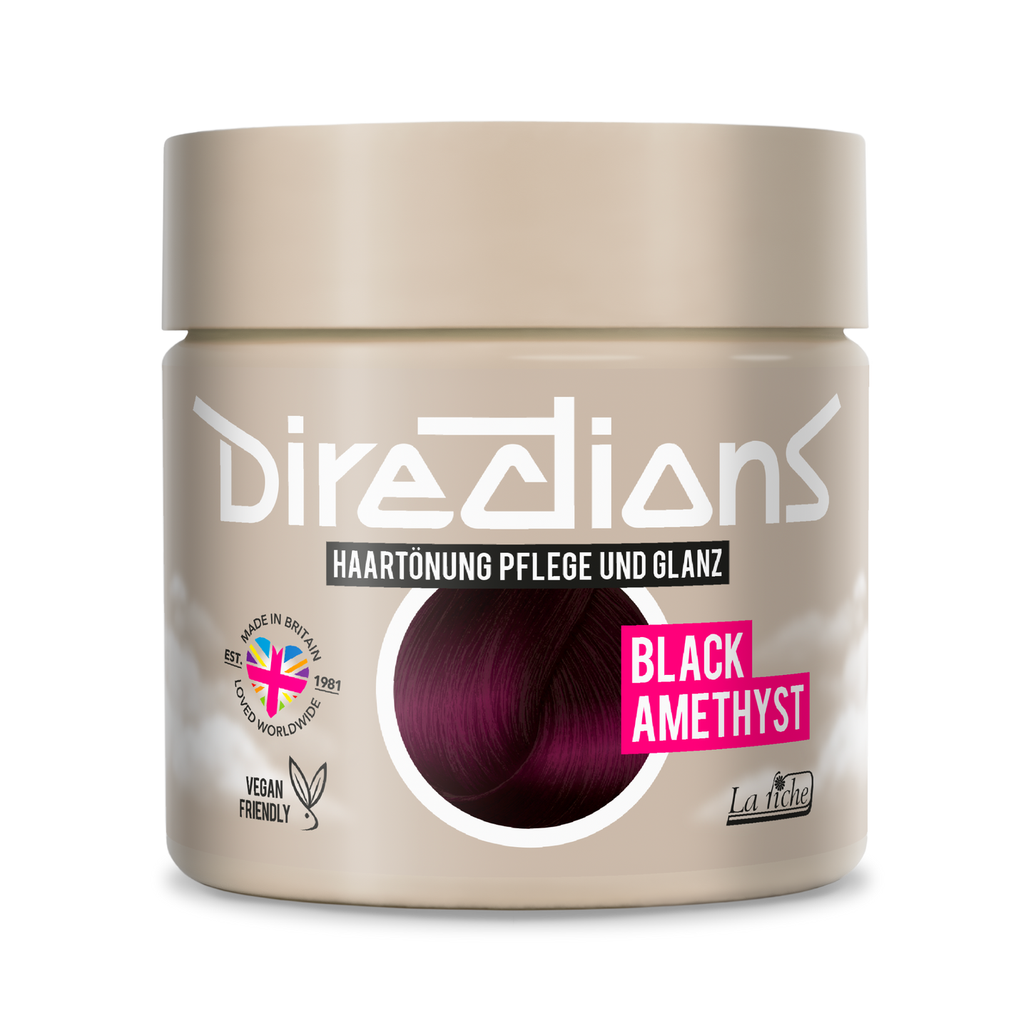 La Riche Directions Semi Permanent Hair Dye - Black Amethyst