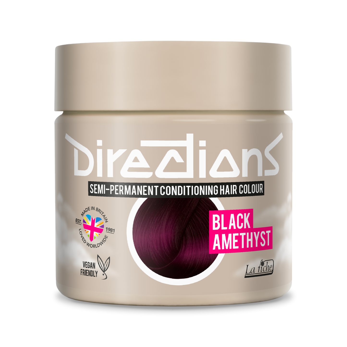 La Riche Directions Semi Permanent Hair Dye - Black Amethyst