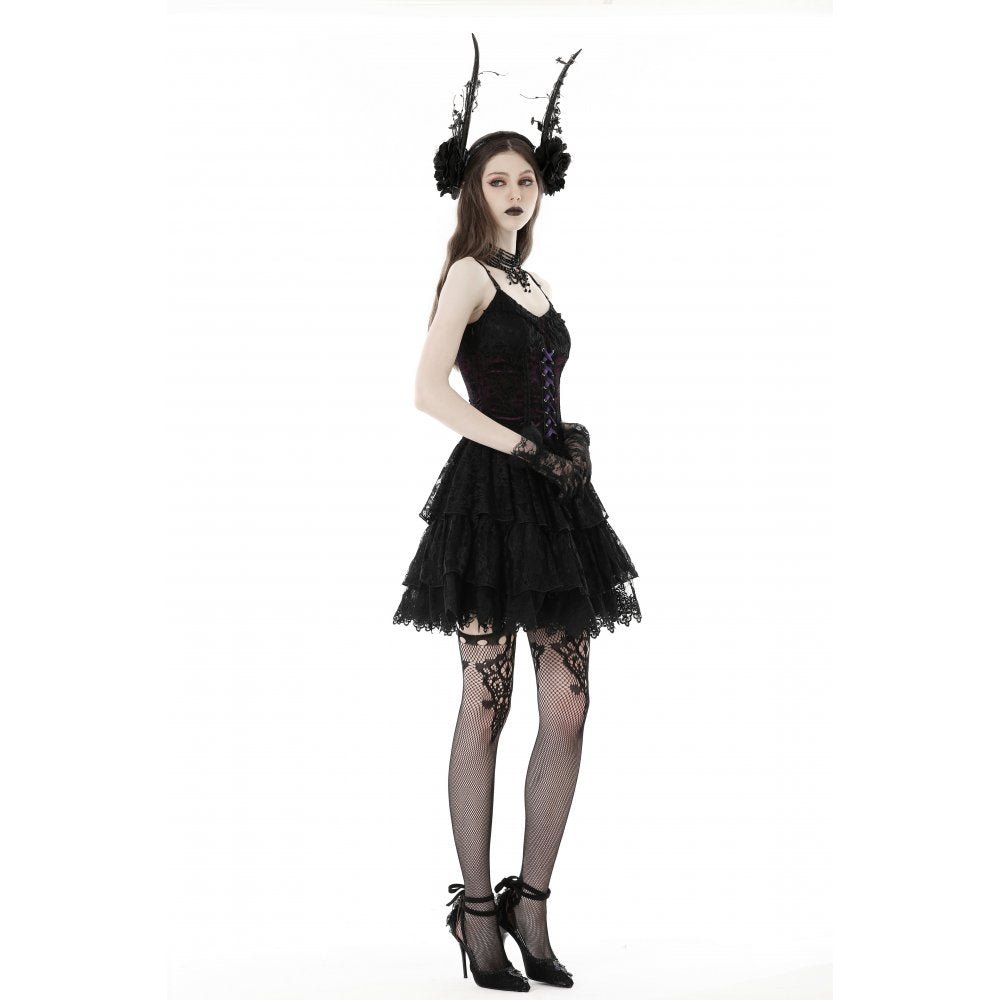 Dark In Love Salvia Dress - Kate's Clothing