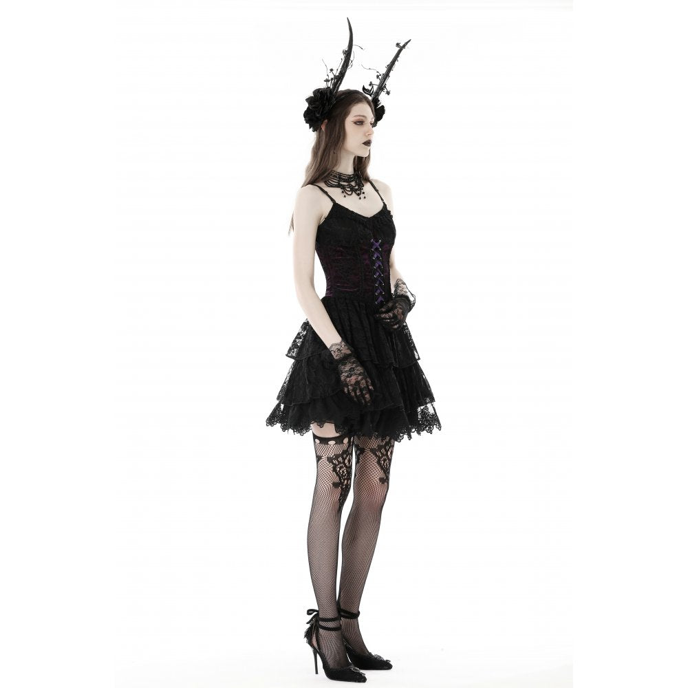 Dark In Love Salvia Dress - Kate's Clothing