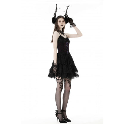 Dark In Love Salvia Dress - Kate's Clothing
