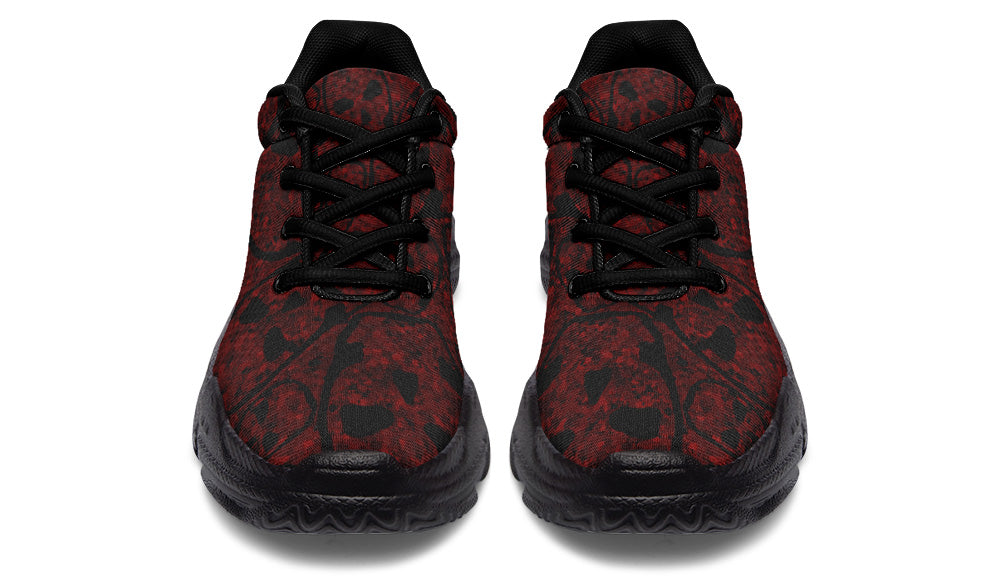 ANTIBrand Sanguine Haze Skulls Chunky Trainers