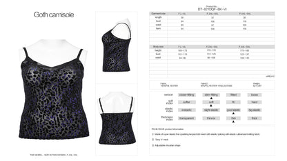 Punk Rave Saskia Top - Violet - Kate's Clothing
