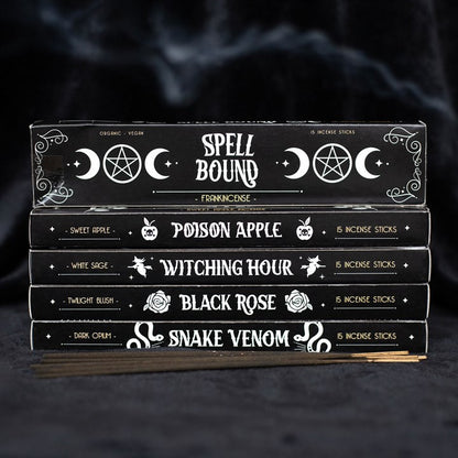 Gothic Gifts Set Of 6 Midnight Ritual Incense Sticks - Kate's Clothing
