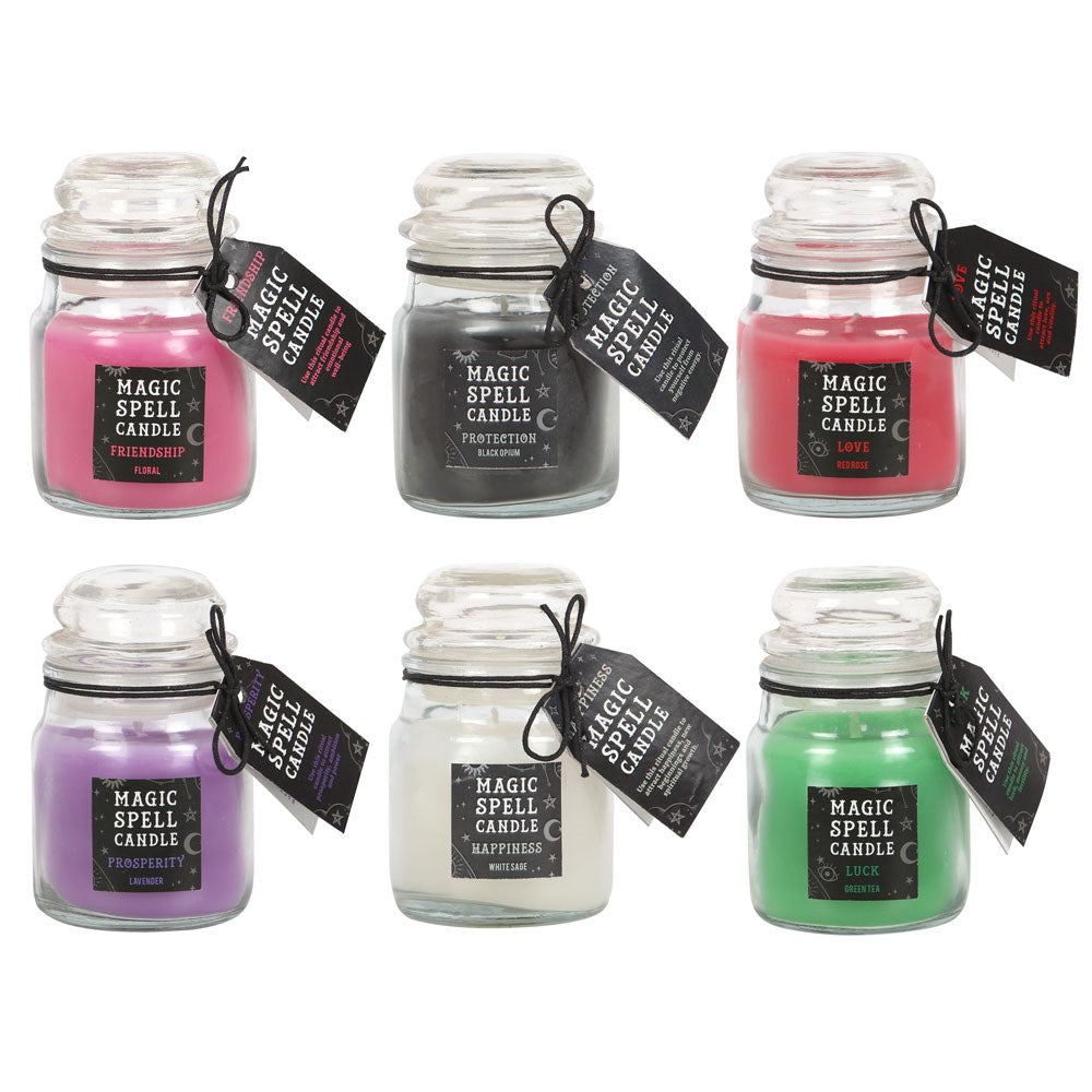 Gothic Gifts Set of 6 Magic Spell Candle Gift Set - Kate's Clothing
