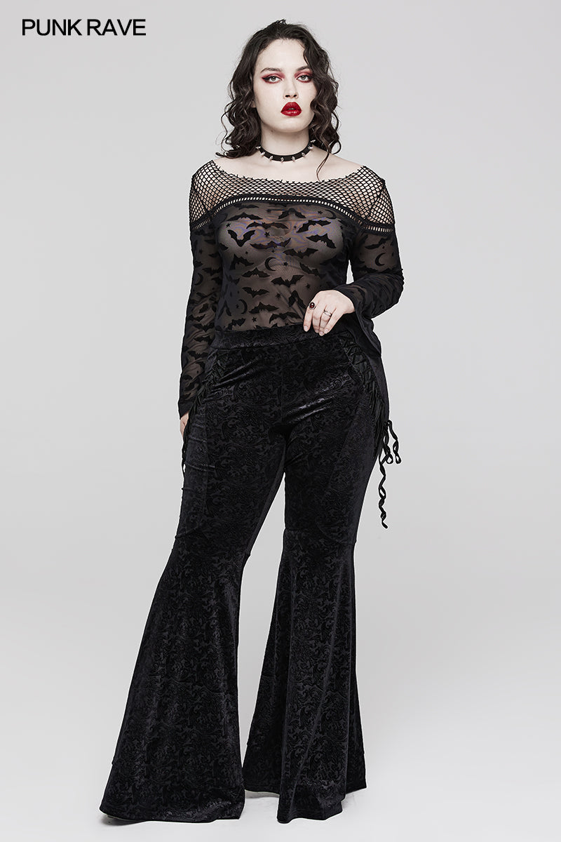 Punk Rave Siyanda Trousers - Black - Kate's Clothing