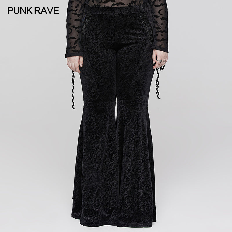 Punk Rave Siyanda Trousers - Black - Kate's Clothing