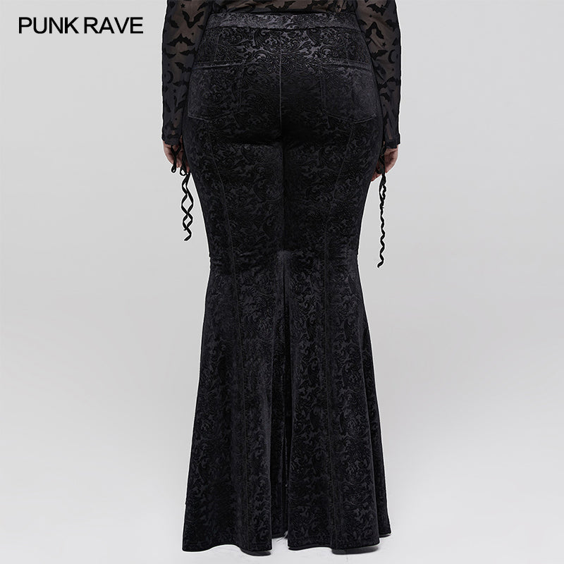 Punk Rave Siyanda Trousers - Black - Kate's Clothing