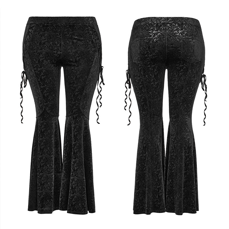 Punk Rave Siyanda Trousers - Black - Kate's Clothing