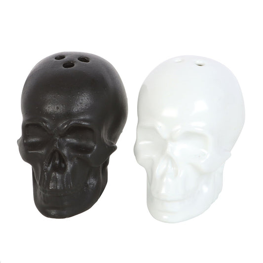 Gothic Gifts Skull Salt and Pepper Shakers - Kate's Clothing
