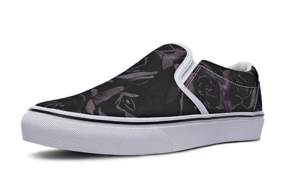 Blackest Roses Slip-On Shoes – Gothic Attitude