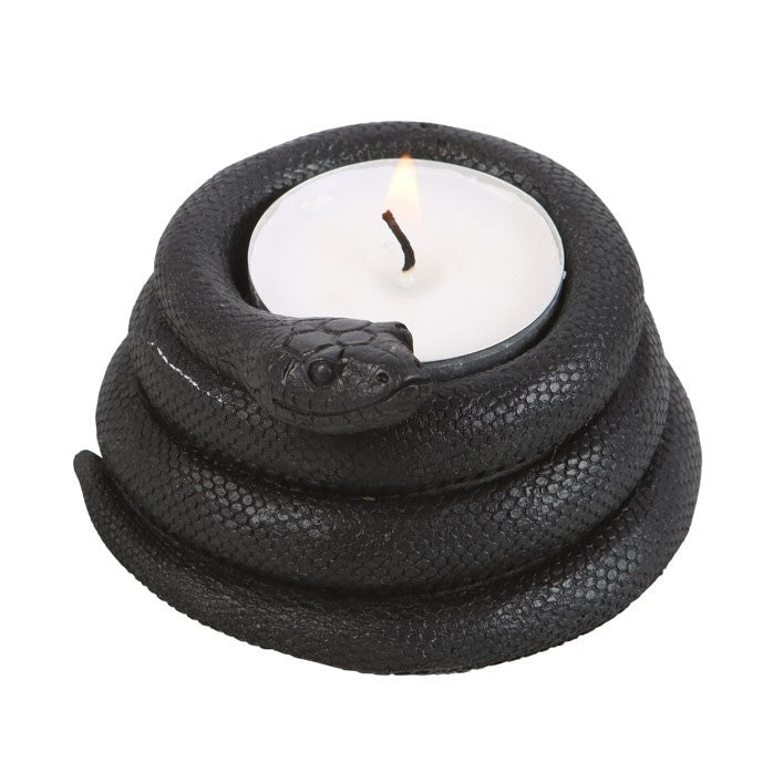 Gothic Gifts Snake Tealight Holder - Kate's Clothing