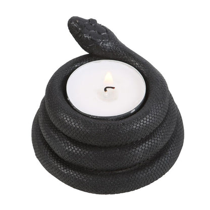 Gothic Gifts Snake Tealight Holder - Kate's Clothing