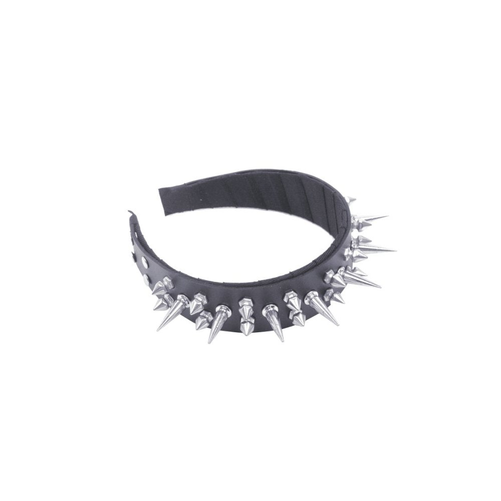 Dark In Love Solanine Spiked Headband - Kate's Clothing