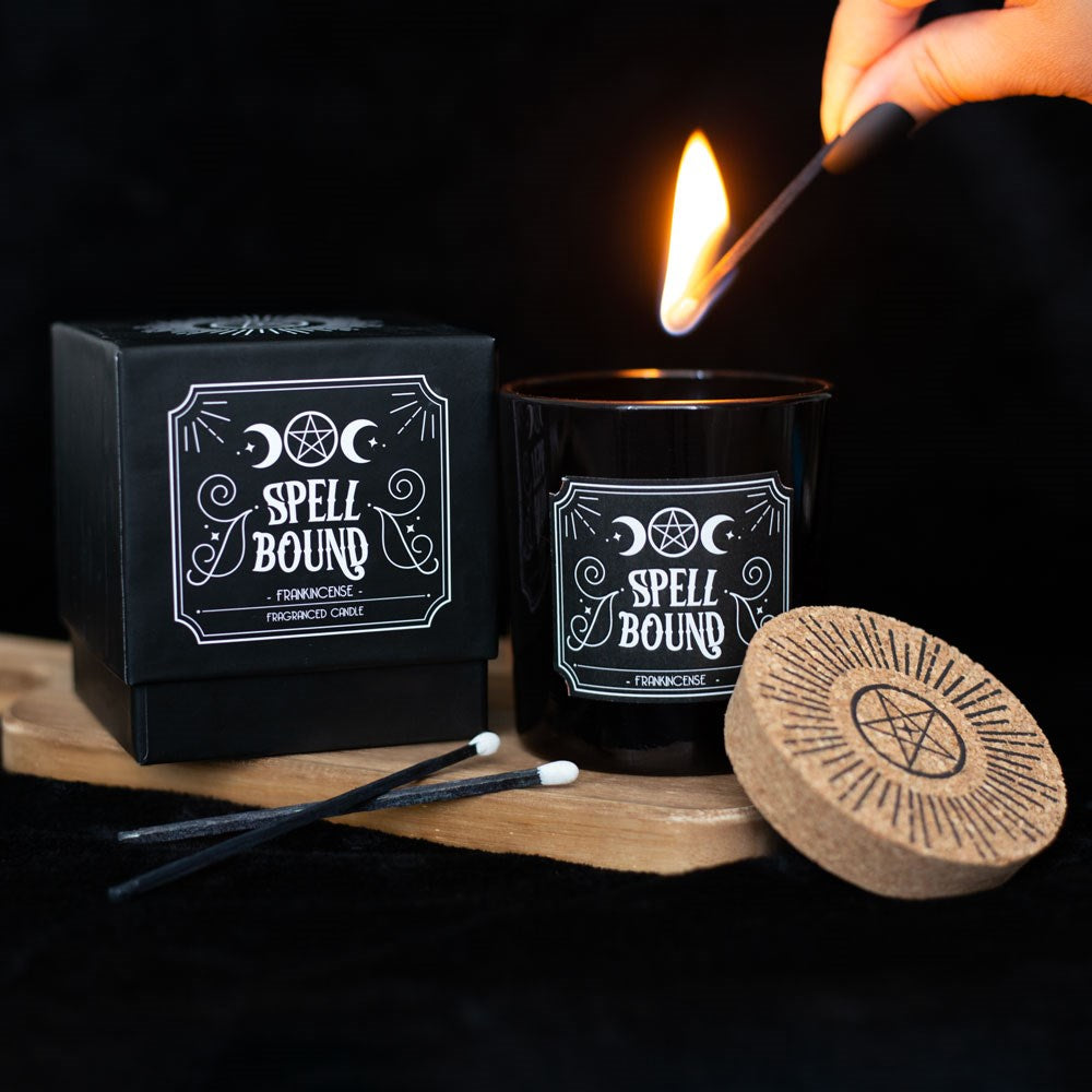 Gothic Gifts Spell Bound Frankincense Candle - Kate's Clothing