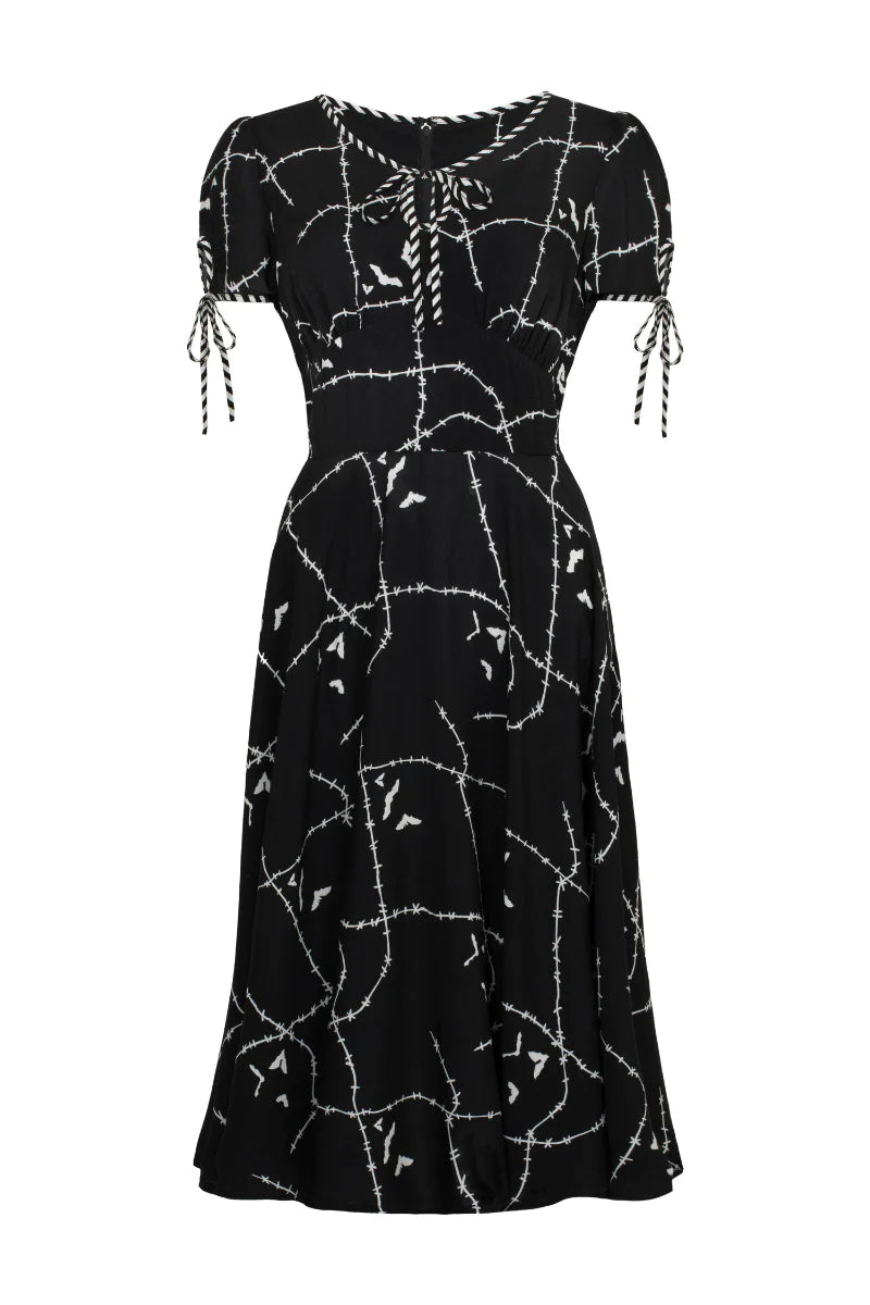 Hell Bunny Stitches Midi Dress - Kate's Clothing