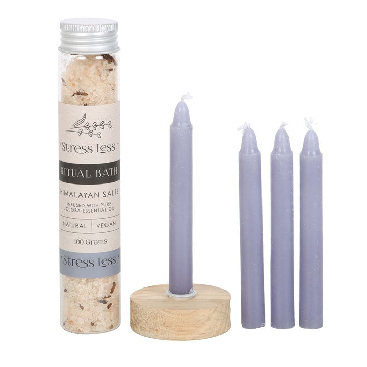 Gothic Gifts Stress Less Herbal Ritual Bath Kit - Kate's Clothing