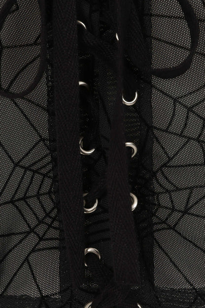 Banned Apparel Seraphina Mesh Top Black - Kate's Clothing