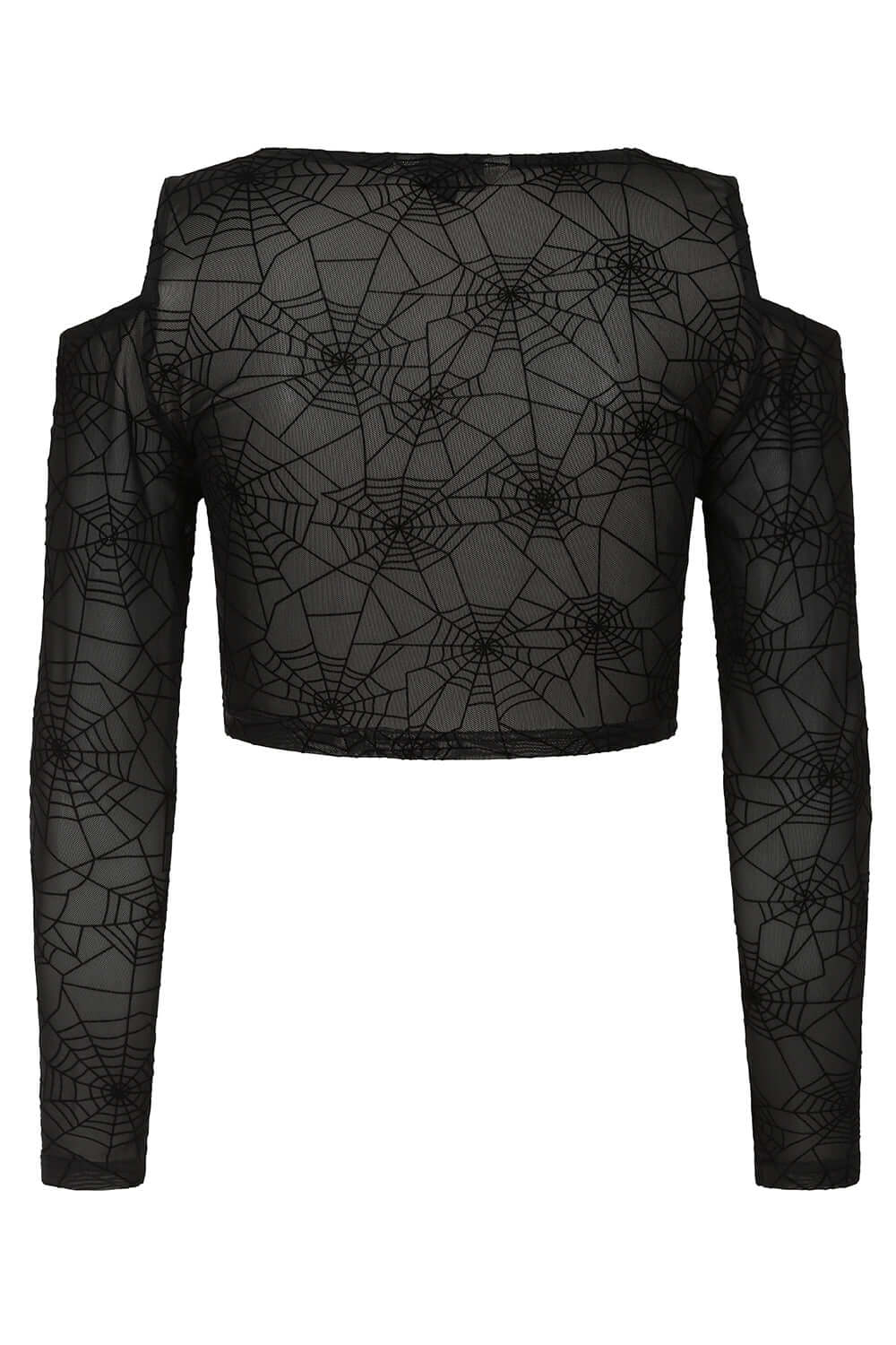 Banned Apparel Seraphina Mesh Top Black - Kate's Clothing
