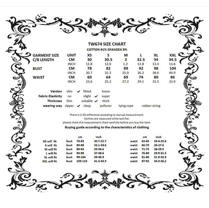 Dark in Love Punk Lace-Up Corset Style Top