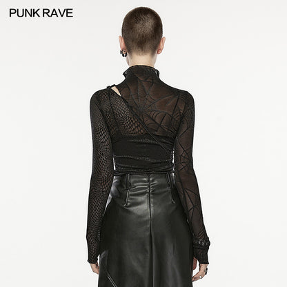 Punk Rave Tamsyn Long Sleeve Top - Kate's Clothing