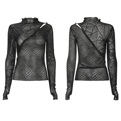 Punk Rave Tamsyn Long Sleeve Top - Kate's Clothing