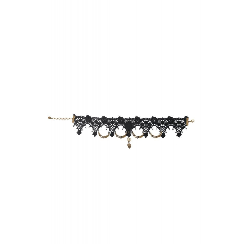 Dark In Love Tayla Choker Necklace - Kate's Clothing