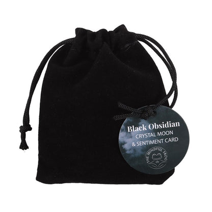 Gothic Gifts The Darkest Nights Obsidian Moon In A Bag - Kate's Clothing