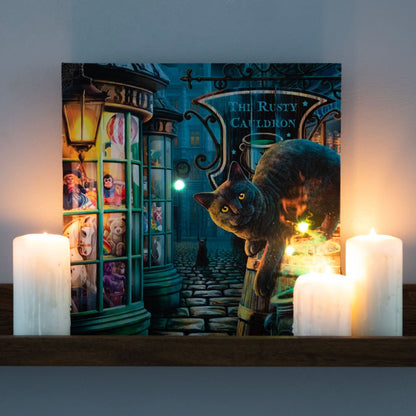 Gothic Gifts The Rusty Cauldron Light Up Canvas - Kate's Clothing