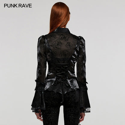 Punk Rave Thora Blouse - Kate's Clothing