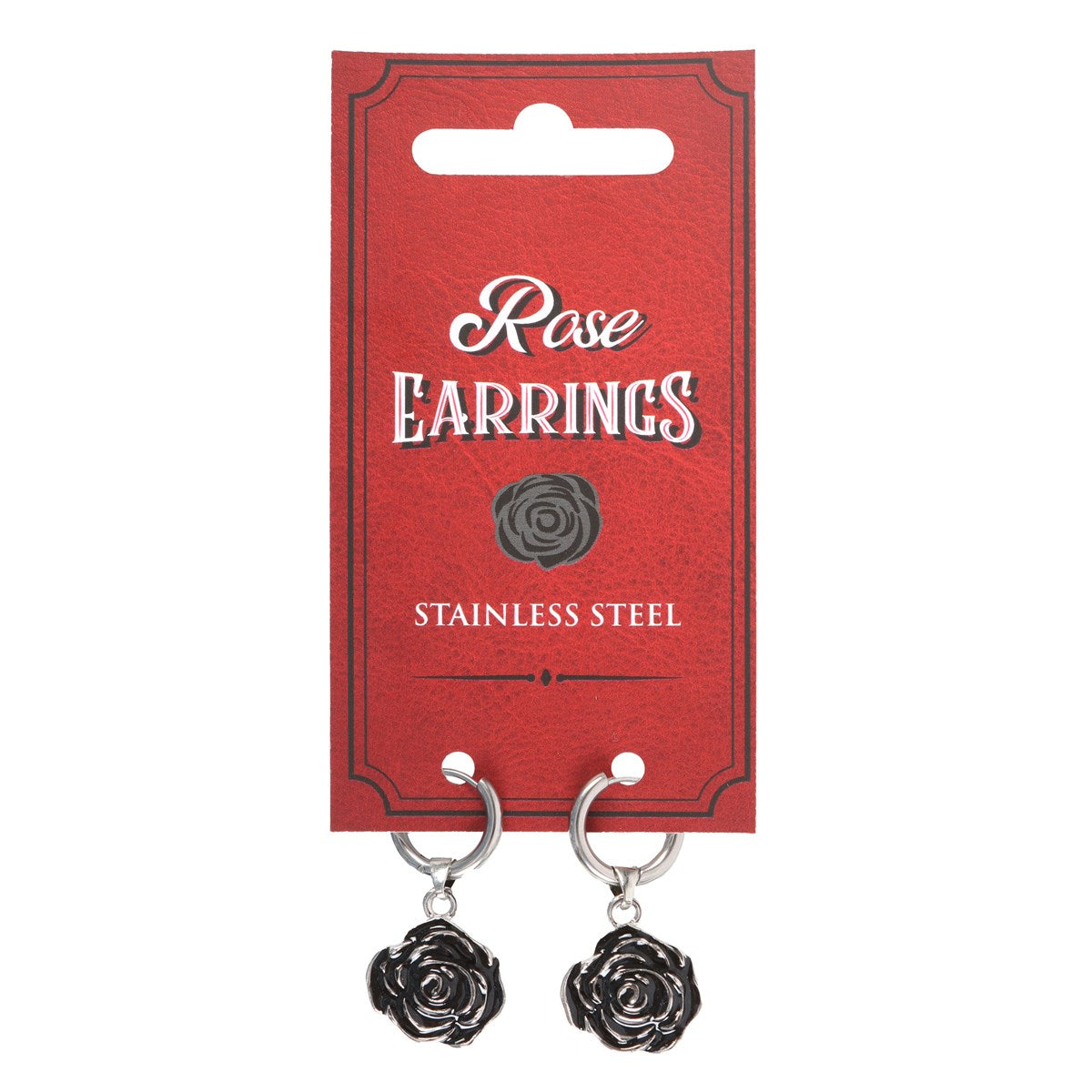 Gothic Gifts Rose Earrings - Kate's Clothing
