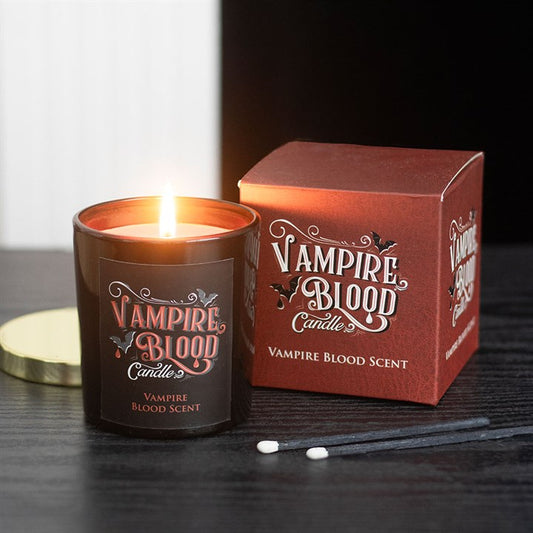 Gothic Gifts Vampire Blood Scented Candle