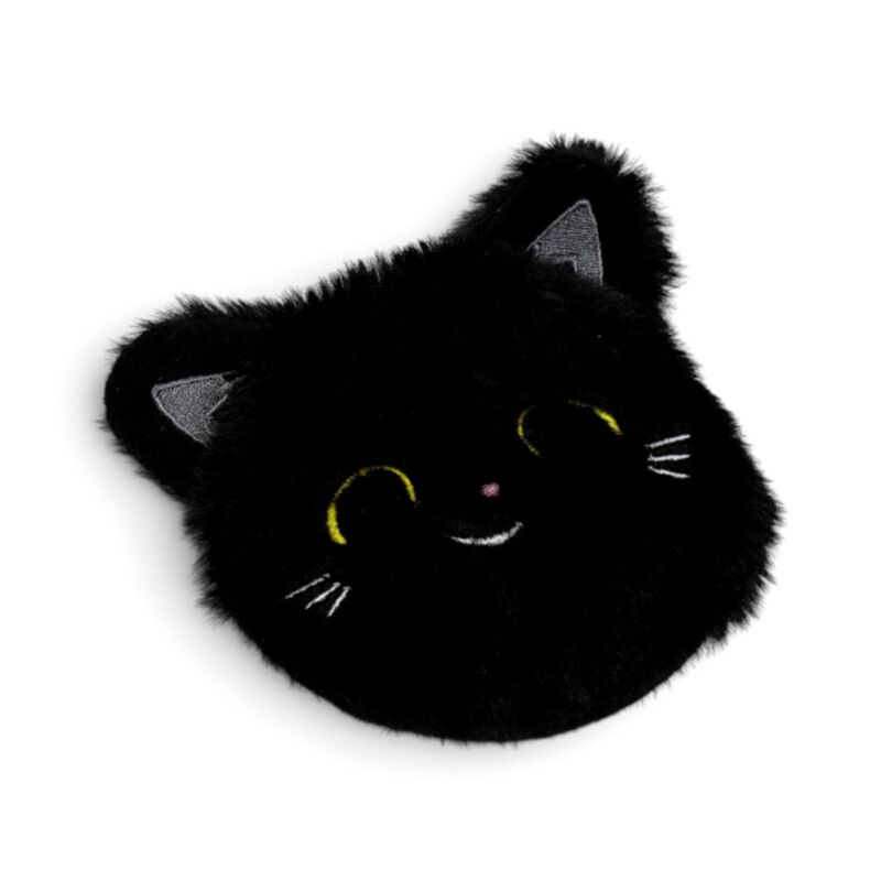 Gothic Gifts Lucky the Black Cat Plush Hand Warmer