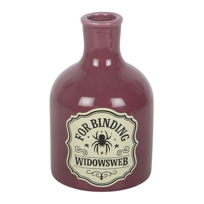 Gothic Gifts Widowsweb Potion Bottle Vase and Candle Holder