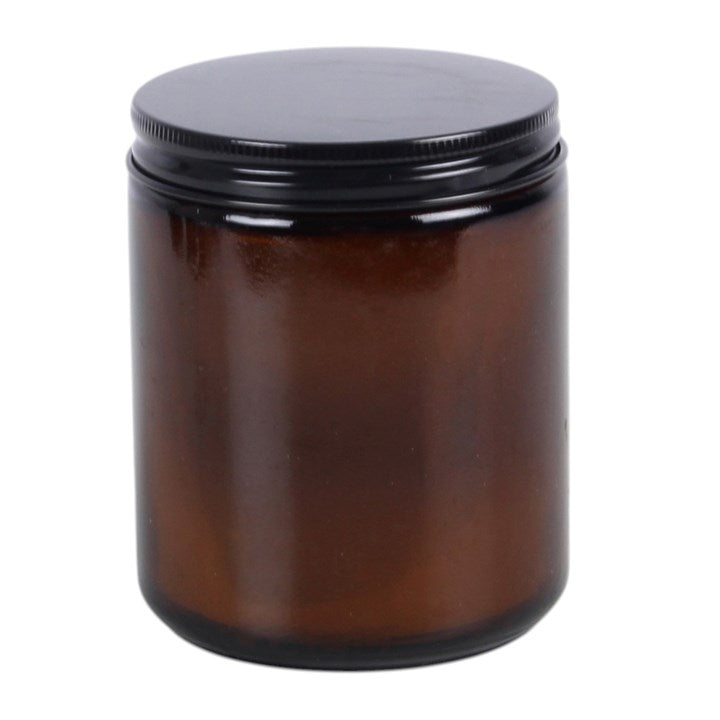 Gothic Gifts: Set of 4 Witch's Apothecary Amber Jar Candles