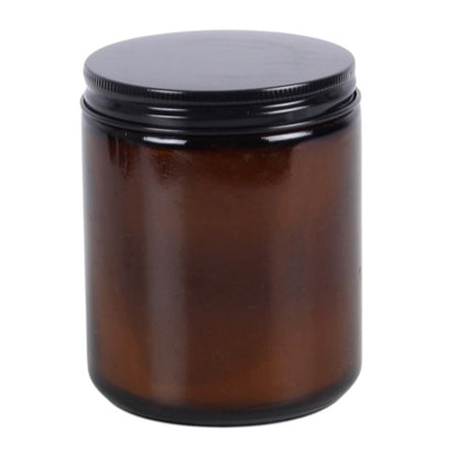 Gothic Gifts: Set of 4 Witch's Apothecary Amber Jar Candles