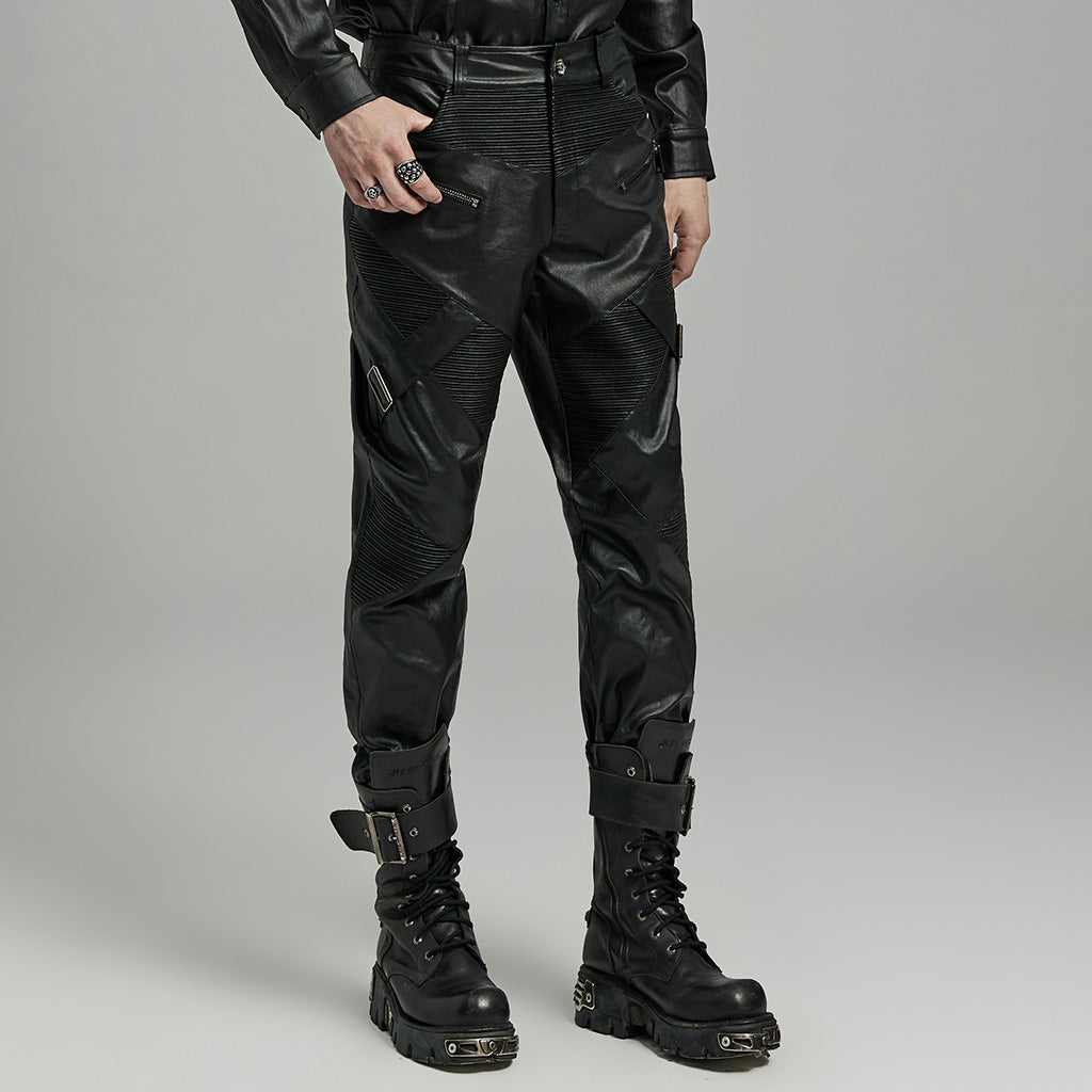 Punk Rave Mens Elio Statement Trousers - Kate's Clothing