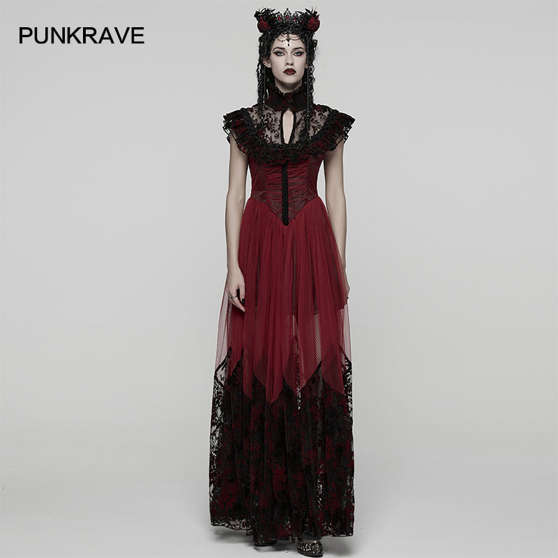 Punk Rave Gothic Flying Sleeve Dress